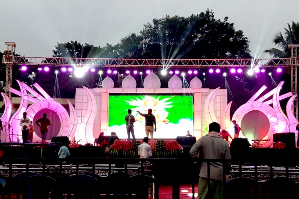 sound light setup rental in bangalore