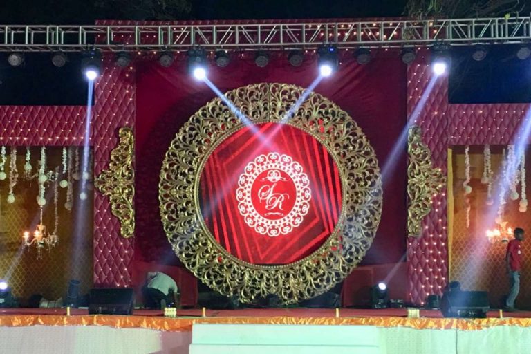 sangeet stage setup, speakers for rent in bangalore